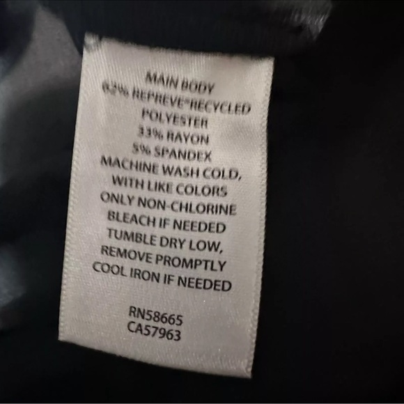 Open Edit Black Dress Pants Women’s XL Wide Leg Palazzo High Waist NWT - Picture 7 of 13